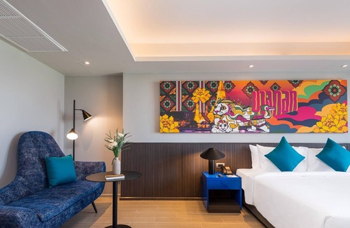 Wat Sam Phraya Casa | 35sqm Maitria Hotel Rama 9 Bangkok Grand Deluxe Room Garden View