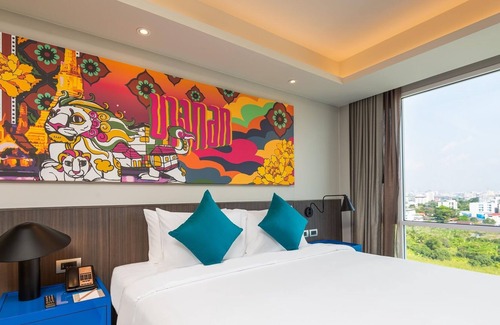Wat Sam Phraya Casa | 35sqm Maitria Hotel Rama 9 Bangkok Grand Deluxe Room Garden View