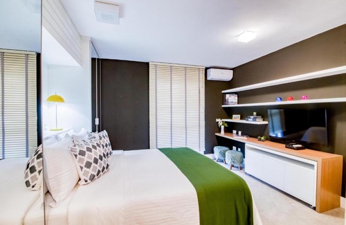 Vila Buarque Apartamento | 360 Suítes Vibe República - Apartamentos mobiliados