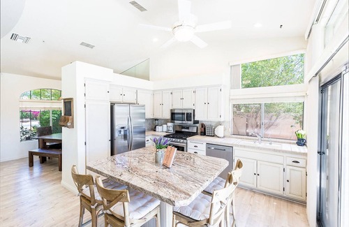 Rancho Del Oro Casa | 360° Mountain Views, Heated Pool & Spa, Firepit