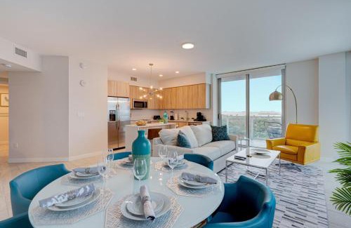 Northeast Miami Apartamento | 3900-717AS DESIGN DISTRICT, CONDO 2 BEDROOMS & 2 BATHROOMS & BAY