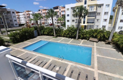 Punal Apartamento | 3BD condo with pool near Santiago airport, fully equipped, fast Wi-Fi, cable TV