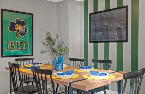 South Bend Casa | 3BD Family Retreat - 4 Mins to UND - Yard Games