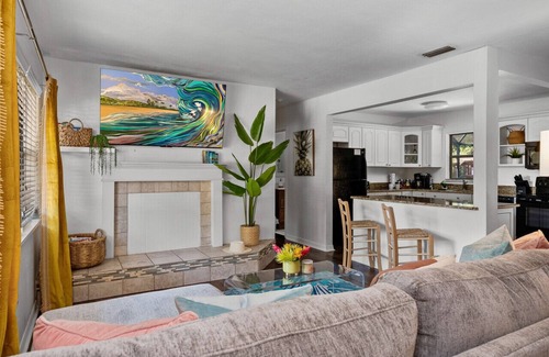 Seminole Casa | 3BR/2BA Pet & Kid-Friendly Oasis w Heated Pool, Swingset, Game Rm, Near Beach