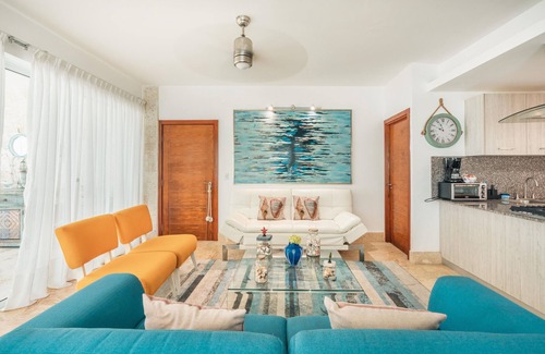 El Soco Apartamento | Apt w/beach front+beach access at Nueva Romana