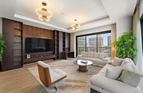 Al Wasl Apartamento | 3BR Central Park, Prime Dubai Location