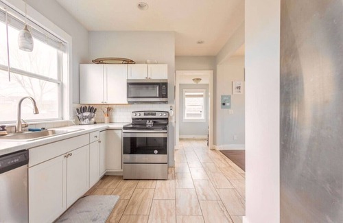 Kennedy King Casa | 3BR Downtown Home w/King Bed, Porch, Firepit,Grill