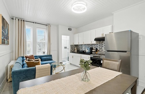 The Heights Apartamento | 3BR + Parking Privado y WiFi Rápido Cerca MetLife
