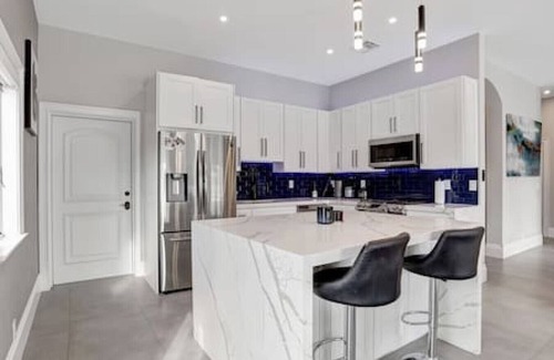 South New River Isles Casa | 3BR Waterfront Villa with Heated Pool, Spa, & Rooftop Deck