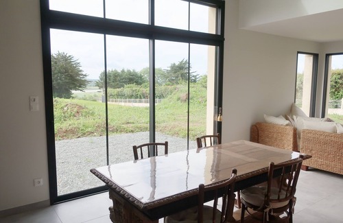 Tourville-sur-Sienne Casa | 3kms from the beaches and the seaside resort of Coutainville centered in the 50