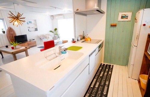 Igei Casa | 3min walk to beach Free fishing BBQ 4 car park / Kunigami-gun Okinawa