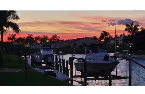 Meridian Casa | 3RD X A Charm, Home on Canal with Sailboat water.