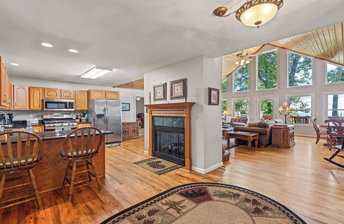 Waynesville Casa | 4,000ft in Elevation with Layered Mtn Views, HOT TUB, Wifi, Firepit, and privacy