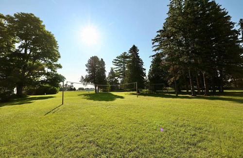 Cheboygan Casa | 4+ acres with 100 feet of sugar sand beach on Lake Huron