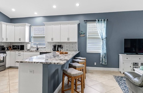 Naples Park Casa | 4 Bedroom, 2 Bath Home with Large Private Pool - Bike or Walk to the Beach!