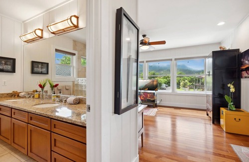 Hanalei Casa | 4 Bedroom A/C home in Hanalei. Walk to shops & the beach!