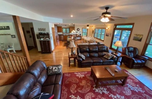 Iron River Casa | 4-bedroom vacation home. On Crystal clear Hagerman Lake, Ottawa National Forest