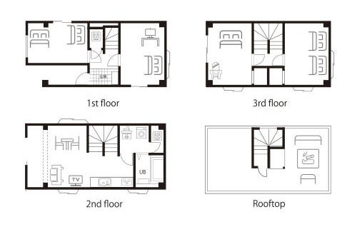 Nakano Casa | 4 bedrooms cozy house, 5 min JR train to Shinjuku, GRADIA Koenji
