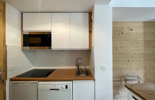 Plagne 1800 Apartamento | 4 people La Plagne 1800 Pool - Sauna - Tennis - Squash - South Balcony