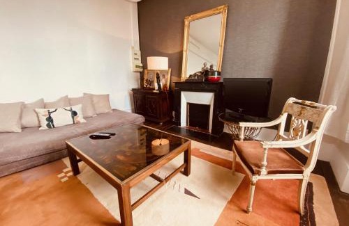 Le Bourg Apartamento | 4 pièces 90 m2 5 lits Wifi dans Maison de Maître