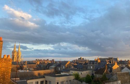 Le Bourg Apartamento | 4 pièces 90 m2 5 lits Wifi dans Maison de Maître