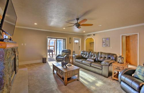 Houghton Lake Casa | 4 Season, Waterfront Houghton Lake House with Dock!