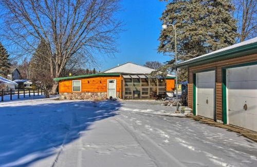 Houghton Lake Casa | 4 Season, Waterfront Houghton Lake House with Dock!