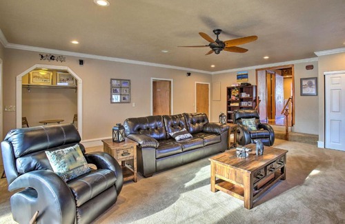 Houghton Lake Casa | 4 Season, Waterfront Houghton Lake House with Dock!