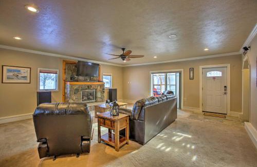 Houghton Lake Casa | 4 Season, Waterfront Houghton Lake House with Dock!