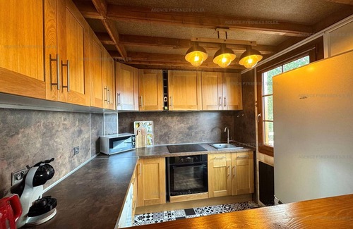 Matemale Chalet De Esquí | Chalet de 4 caras 80m² junto al lago con garaje