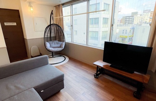 Kawara Machi Apartamento | 402 50 standard room with kitchen accommodates / Takamatsu Kagawa