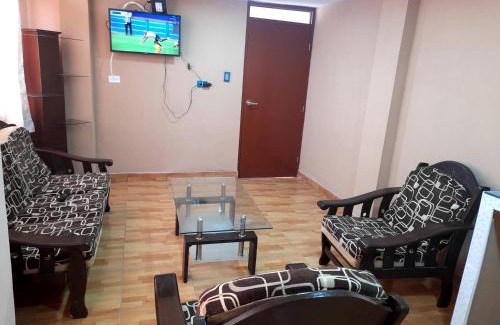 Callao Apartamento | 402 Comfy Apt WiFi kitchen SmartTV Central at Callao