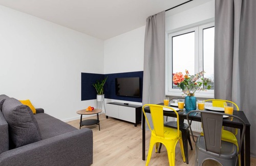 Zoliborz Apartamento | 41 m² Apartamento ∙ 1 habitación ∙ 4 personas