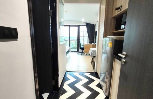 Na Chom Thian Apartamento | 421c Studio Opened Space With Nice Breeze Private Wi Fi