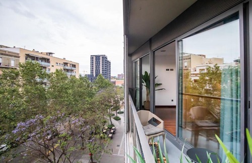 Provencals del Poblenou Apartamento | 42BADR1040 New & Bright Apartment PobleNou