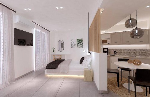 Karpathos Apartamento | 43 m² Apartamento amueblado ∙ 4 huéspedes