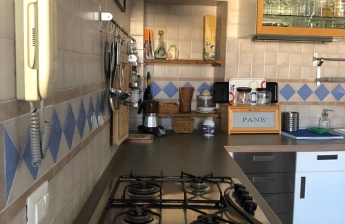 Castellabate Historic Centre Casa | 44 Steps Holiday Home - terrace with sea view, equipped kitchen, desk with wifi