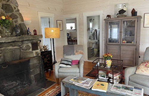 Pemaquid Point Cabaña | 45 feet in the cliffs of maine watching sunsets with a fire! And the whales!!!