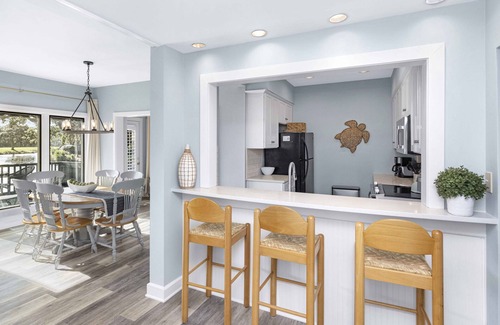 Kiawah Island Condominio | ¡NUEVO LISTADO! 4914 Turtle Point: $ 150 Beach Gear / Bike Credit! Vista a la laguna