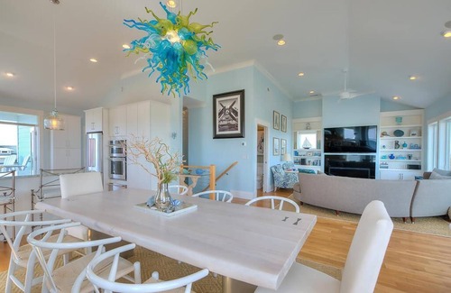 Caswell Beach Casa | 4BR/3.5BA House, 2nd Row with Water Views, Dog Friendly, Sleeps 11