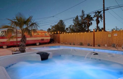 Twentynine Palms Casa | 4BR Desert Home w Pool Hot Tub Firepit Game Room The Quiet Burn by AvantStay