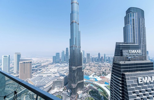 Downtown Dubai Apartamento | 4BR High-Rise Burj & Fountain View