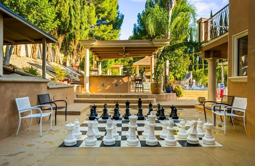 Porter Ranch Casa | 4BR Home Resort w/Games/Slide/Oasis