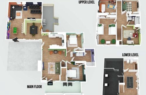 Hamilton Casa | 4BR Home Theater near Spooky Nook Sports Complex