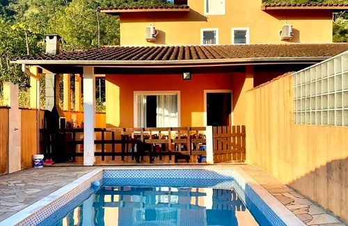 Mococa Casa | Piso 4Q con Piscina-Próx. Playa - Cond. ¡Cerrado -Litoral Norte SP !!!!!