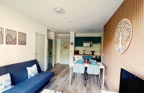 Saint-Francois-Longchamp Apartamento | 5/7 person apartment at the foot of the slopes