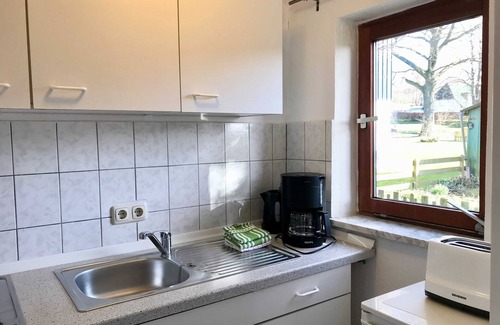 Bockholm Apartamento | 5 Apartment at the pond 55m² - Gästehaus Käte Petersen