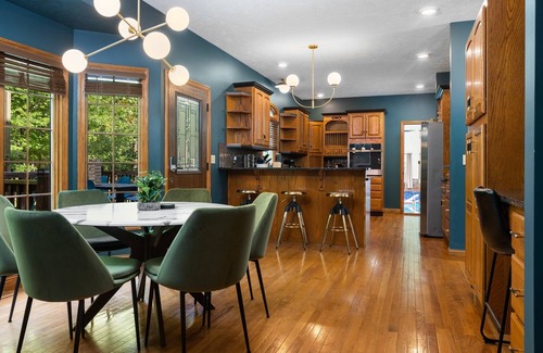 Kalkaska Casa | 5 BD Pool/Golf Sim/Hot Tub/Sauna/Movie Theatre/Game Room