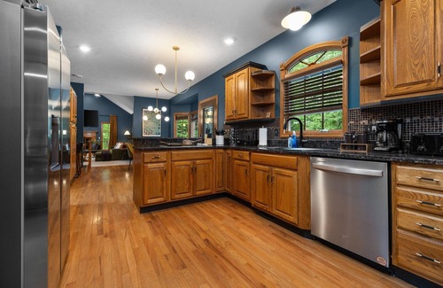 Kalkaska Casa | 5 BD Pool/Golf Sim/Hot Tub/Sauna/Movie Theatre/Game Room