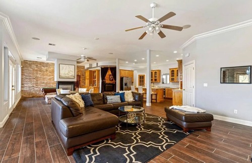 Grove Casa | 5-Bedrooms on the water! 2 Kitchens, Hot Tub, and Theatre!